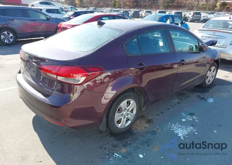 2017 Kia Forte Lx из США, поврежденный, VIN 3KPFK4A74HE056937